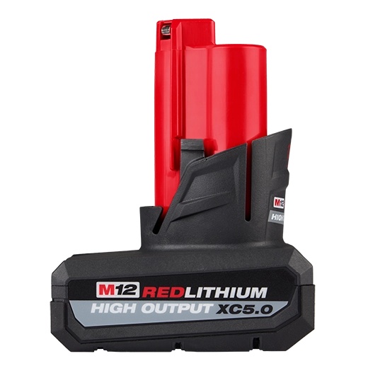 Picture of Milwaukee Electric Tool 48-11-2450 M12 Redlithium High Output Xc5.0 Battery